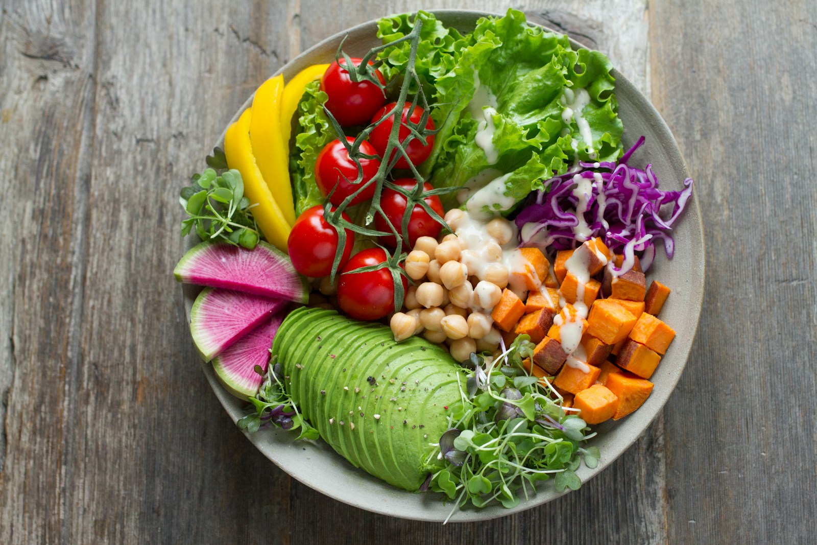Salada do jardim